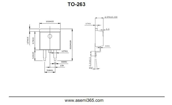 ASEMI肖特基二极管MBR30150FCT